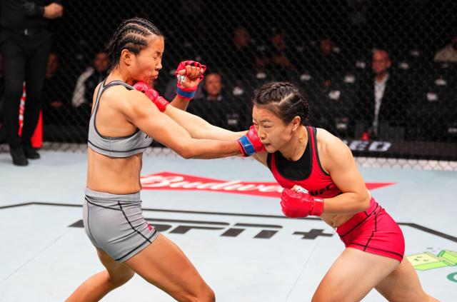 7m体育官网-UFC澳门站火爆落幕 闫晓楠“喊话”张伟丽点燃全场