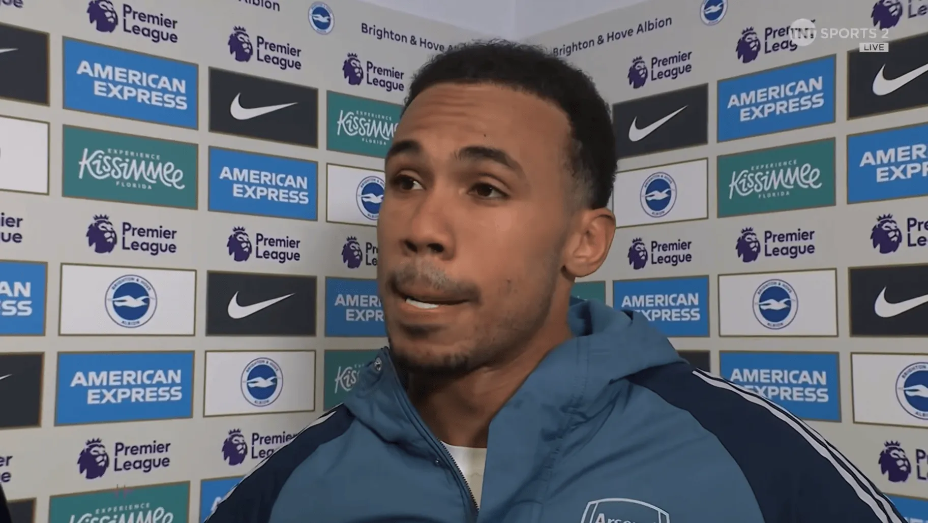 7m体育-加布里埃尔:拉亚出击后没时间想太多,那时就想保护球门